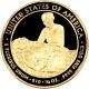 2009 - W $10 Proof Margaret Taylor First Spouse 1/2 Oz Gold In Gold photo 2