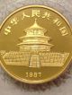 1987p China Panda 1oz.  999 Gold Coin - China photo 5