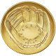 2014 Baseball Hall Of Fame $5 Curved Gold Coin - Proof Gold photo 2