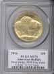 2014 American Buffalo $50 Gold First Strike.  9999 Ms70 Pcgs Edmund C.  Moy Signed Gold photo 1