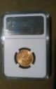 1887 - S $5 Liberty Ngc Ms62 1/4 Oz Gold American Bullion Coin Gold photo 2