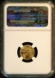 1999 / American Gold Eagle $5 Tenth - Ounce / Ngc Ms69 / 1/10 Oz.  Fine Gold Gold photo 1