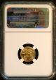 1999 / American Gold Eagle $5 Tenth - Ounce / Ngc Ms69 / 1/10 Oz.  Fine Gold Gold photo 1
