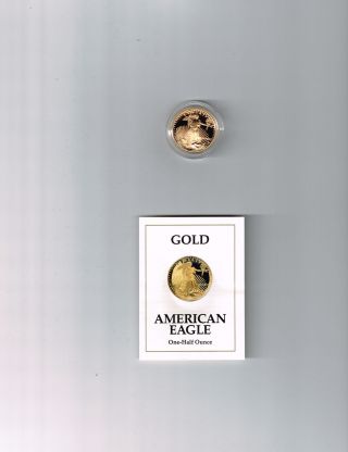 U S 1991 Proof Twenty Five Dollar Gold Coin photo
