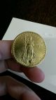 1907 $20 Saint - Gaudens Gold Double Eagle Coin.  Estate Coin.  Not Graded Gold photo 1