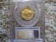 2008 - W Gold American Buffalo Uncirculated $10 1/4oz Ounce Pcgs Ms69 Blackdiamond Gold photo 2