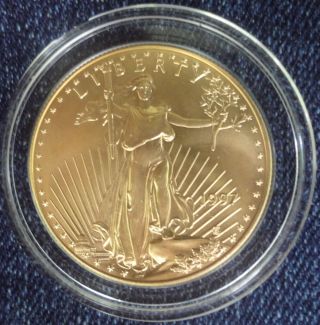 1997 American Eagle 1oz.  $50 Gold Coin Uncirculated & Ungraded photo