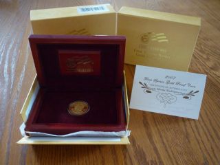 2007 First Spouse Gold Proof Coin Martha Washington $10.  1/2 Oz. .  9999 Fine Gold photo
