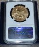 2014 W Gold Eagle $50 1 Ounce W/ogp First Releases Ngc Ms69 Burnished In Hand Gold photo 2