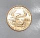 1988 American Fine 999 Gold Eagle 1/10 Ounce $5 Coin Bullion Liberty + 14k Bezel Gold photo 3