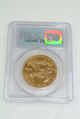 1998 $50 Gold Eagle Coin Pcgs Ms69 Wtc Ground Zero Recovery 9 - 11 - 01 Gold photo 1