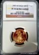 1997 - W Eagle $10 - Ngc Pf 70 Ultra Cameo - Coin Gold photo 2