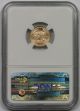 2001 Gold Eagle $5 Tenth - Ounce Ms 69 Ngc 1/10 Oz.  Fine Gold Gold photo 1