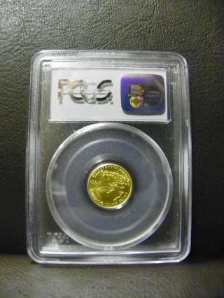 American Eagle 2003 $5 1/10 Oz.  Gold Pcgs Ms69 photo