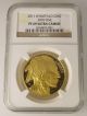 2011 W Pf 69 Ultra Cameo American Buffalo $50 1 Oz Gold Proof Coin Ngc Certified Gold photo 1