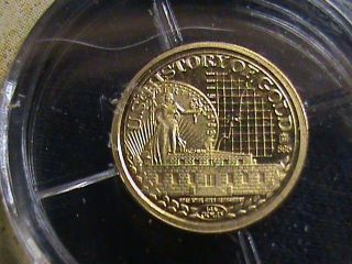 American 2010 1848 0.  5g Gold Proof Coin With photo