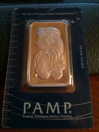 Pamp Suisse One Ounce Fine Silver 999.  0 In Assay Plus Bonus photo