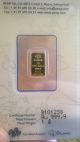 1 Gram Pamp Suisse Gold Bar.  9999 Fine (in Assay) Gold photo 1