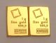 One Gram Valcambi Suisse.  9999 Fine 24k Gold Combibar Bullion Gold photo 1
