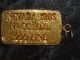 Carson City Gold Ingot No.  Cc58.  999 Fine Gold 7 Penny Weight,  Dwt - 7 Gold photo 3