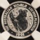 1991 P$15 Australia Platinum 15 Dollars Koala Bullion Ngc Ms69 Platinum photo 1