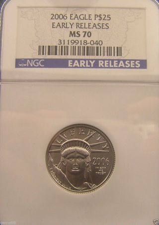 2006 Ms - 70 Early Releases $25.  00 Platinum Eagle photo