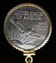 2001 Platinum Eagle $25 1/4 Oz Ounce.  9995 Pure Platinum U.  S.  Coin Pendant Platinum photo 4