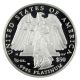 2008 - W Platinum Eagle $50 Pcgs Proof 70 Dcam Statue Liberty 1/2 Oz Platinum photo 3