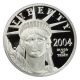 2004 - W Platinum Eagle $50 Pcgs Proof 70 Dcam Statue Liberty 1/2 Oz Platinum photo 2