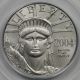 2004 Statue Of Liberty Half - Ounce Platinum American Eagle $50 Ms 69 Pcgs Platinum photo 2