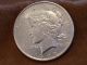 1922 - D Peace Dollar,  92 Yrs Old,  90% Silver,  Strong Detail Dollars photo 4