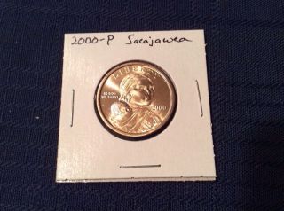 2000 P Sacagawea/native American Golden Dollar photo