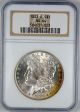 1883 - O $1 Morgan Silver Dollar Ngc Ms64 Toned Oh Dollars photo 2