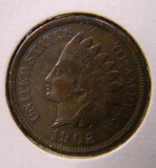 1902,  Indian Head Cent photo