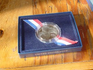 2008 S American Bald Eagle Commemorative Proof Half Dollar/complete - photo