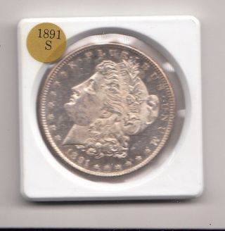 1891 S Morgan Dollar photo