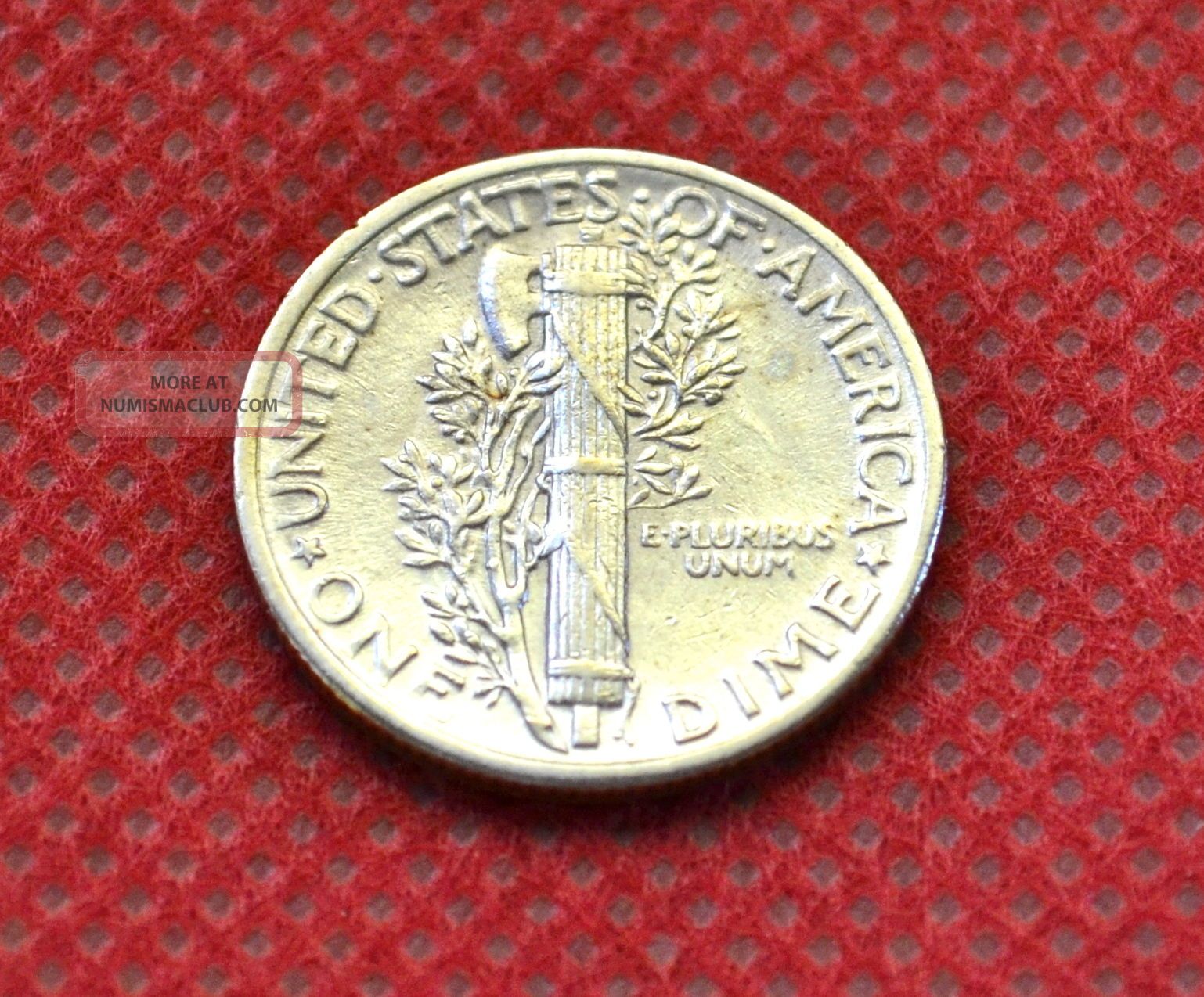 1942 mercury dime no mint mark