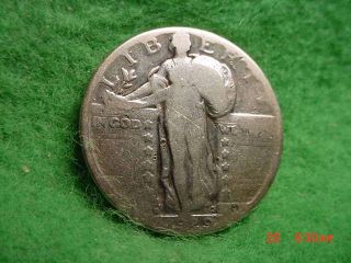 1929 - D Liberty Standing Quarter,  Good Silver photo
