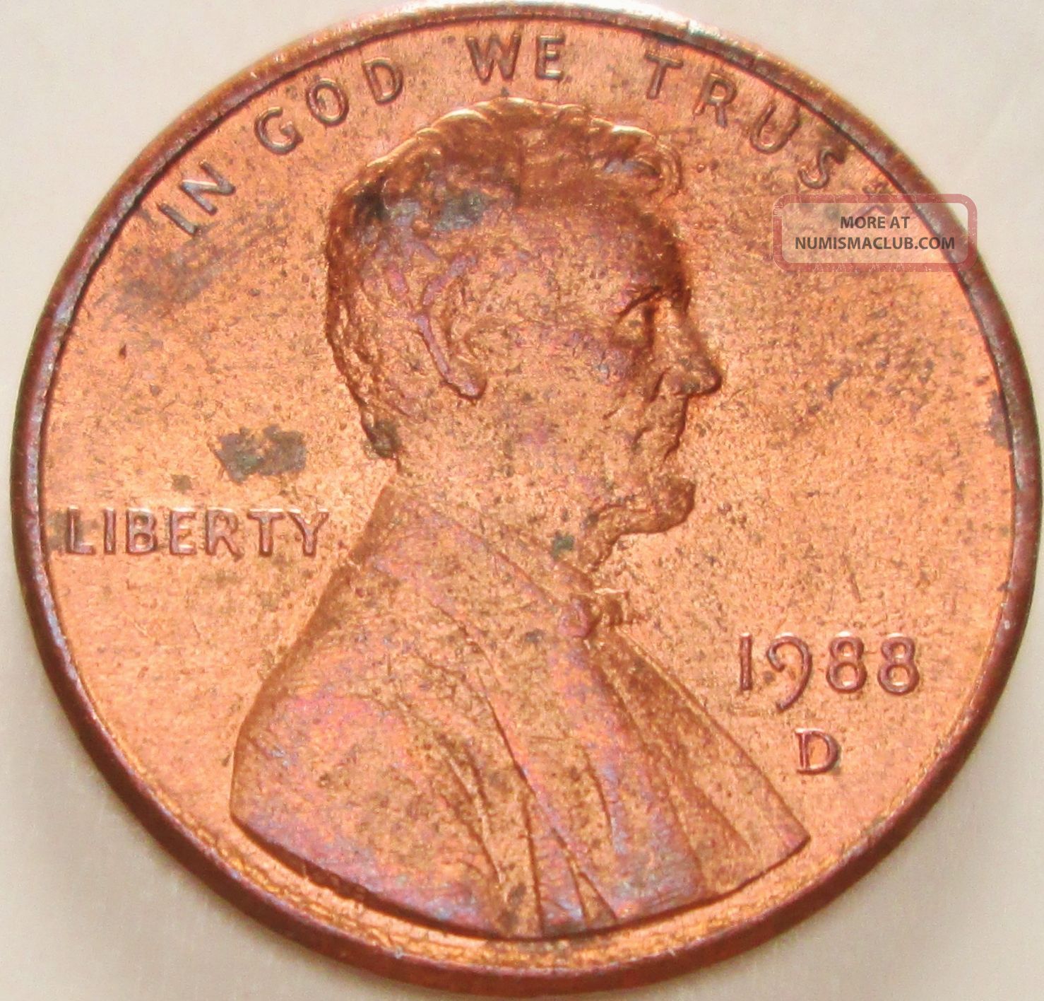 1988-d-lincoln-cent-obverse-reverse-bubble-plating