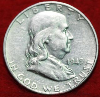 1949 - S Silver Franklin Half Dollar photo