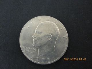 1971 - P - Bu - Eisenhower Dollar - Uncirculated photo