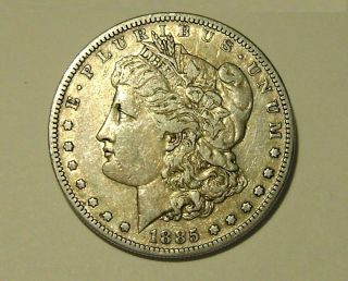 1885 S Morgan Dollar,  Better Date,  Low Mintage photo