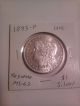 1893 - P Morgan Dollar Rare Key Date Us Silver Coin Unc Ms Vam Dollars photo 5