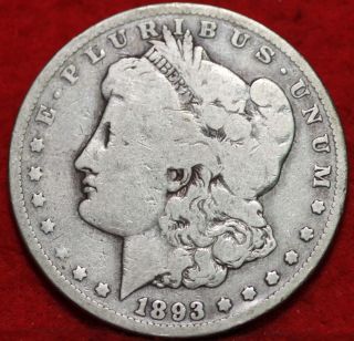 1893 - Cc Silver Morgan Dollar photo