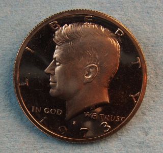 1973 - S Proof Kennedy Half Dollar (10175) photo