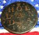 Old 1766 Holland Duit Old Colonial Copper Coin Nota Half Penny Token Lion & Hat Coins: US photo 1