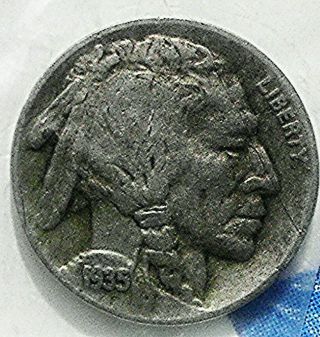 1937 5c Buffalo Nickel photo