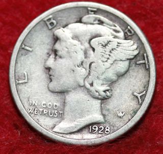 1928 - S Mercury Dime photo