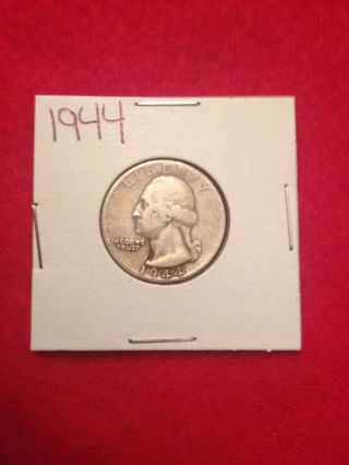 1944 Quarter Washington Silver photo