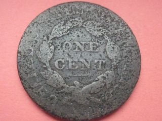 1826 Matron Head Large Cent Penny - Good Details photo